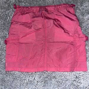 Pink Cargo Skirt
